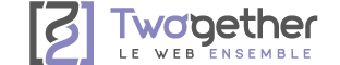 Agence Twogether - Logo Gris Violet